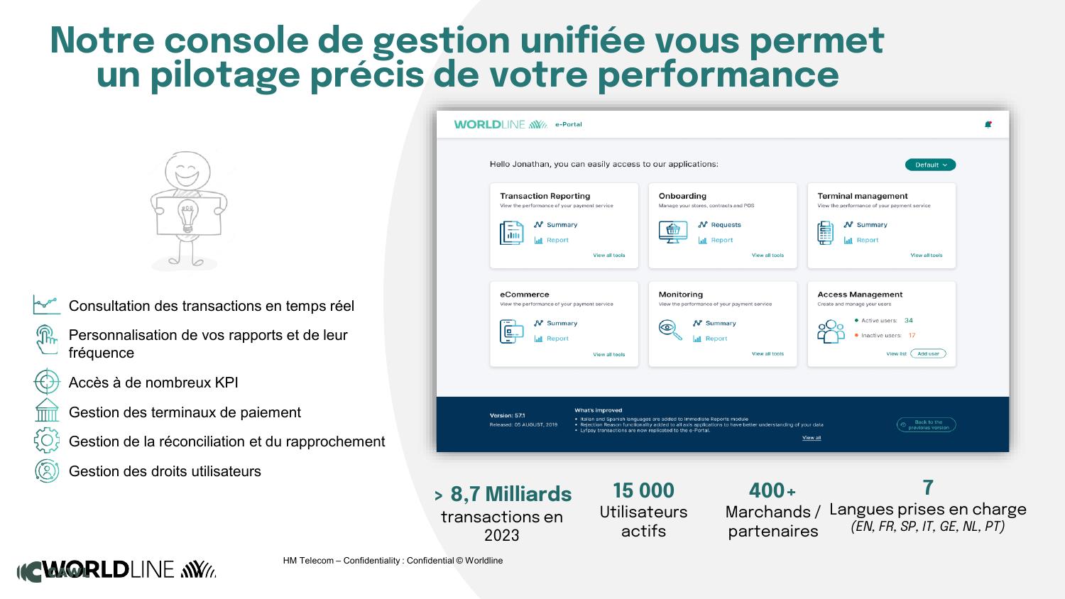 E-Portal Worldline – slide 1