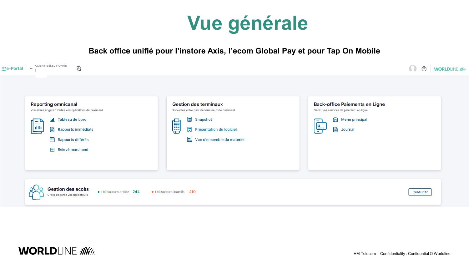 E-Portal Worldline – slide 2